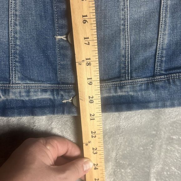 Paige Vermont Denim Jacket M Mosaic Tile Western Aztec Geometric Mint Condition - Picture 10 of 10